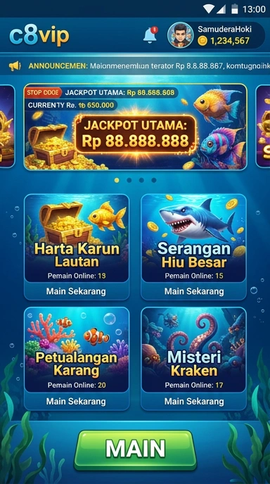 Pratinjau antarmuka c8vip — aplikasi APK resmi Android v5.5.9