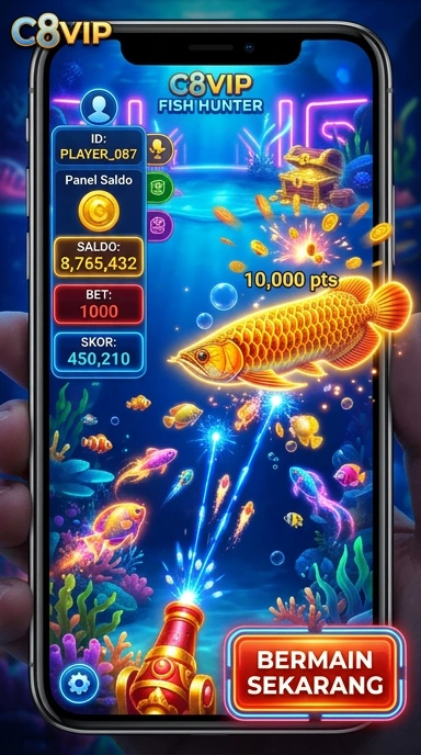 Cuplikan layar menu unduhan c8vip untuk perangkat Android
